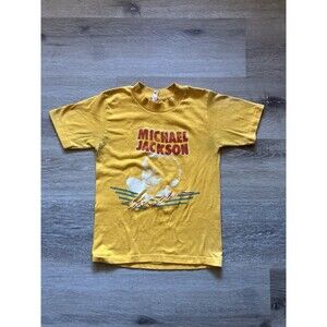 Michael Jackson Thriller Vintage T-Shirt Youth M 10-12 Hanes 14.5x20.5